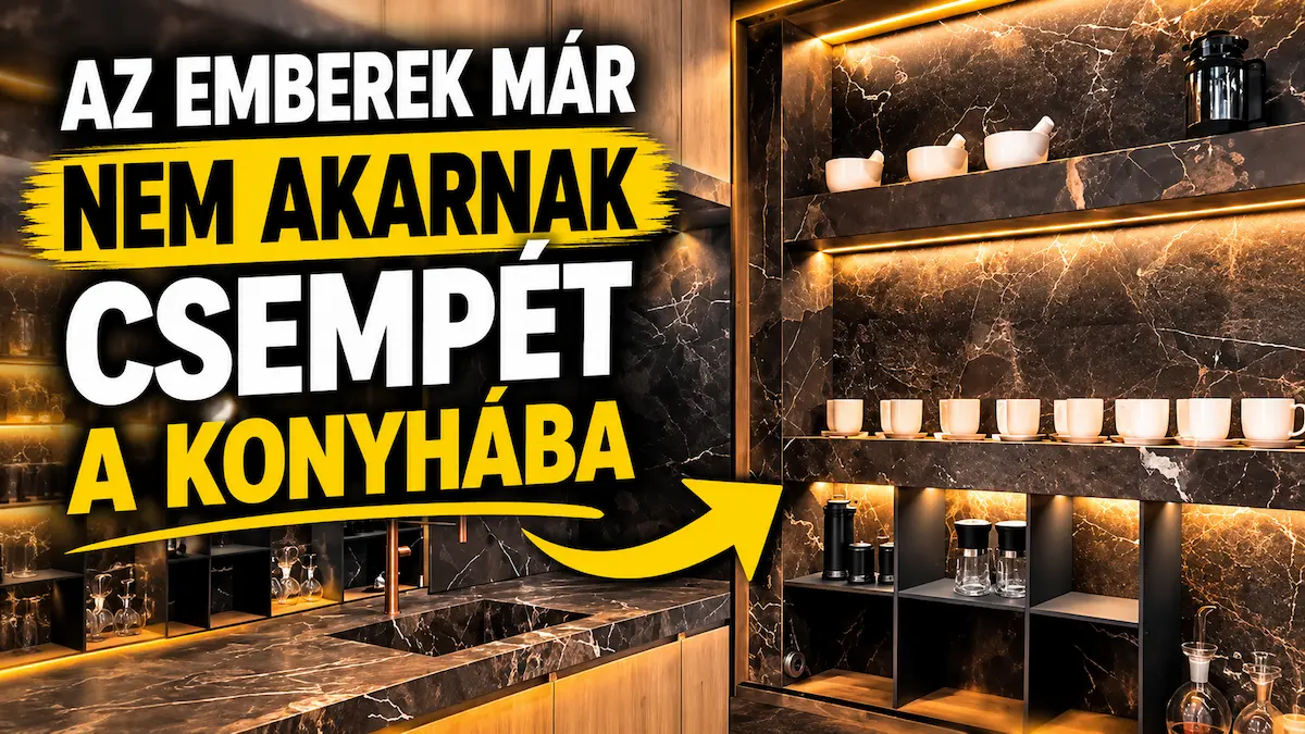 Az emberek már nem akarnak csempét a konyhába