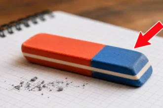 Kevesen tudják, miért van kék rész a radíron – nem, nem a tollat tudod vele kiradírozni