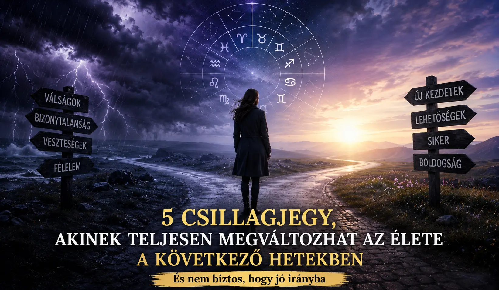 5 csillagjegy, akinek teljesen megváltozhat az élete a következő hetekben, és nem biztos, hogy jó irányba