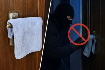 Egyre többen használják: ezért véd a betörésektől a kilincsre tett törölköző