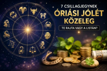 7 csillagjegynek óriási jólét közeleg, te rajta vagy a listán?