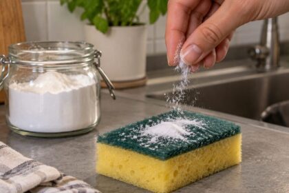 Ezért szórnak a svédek szódabikarbónát a mosogatószivacsra