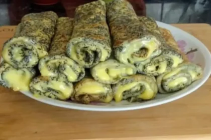Mákosguba palacsinta recept vaníliasodóval: Isteni finom