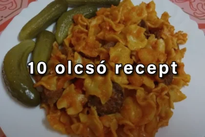 10 olcsó recept a következő 10 napra, amitől garantáltan mind a 10 ujjad megnyalod