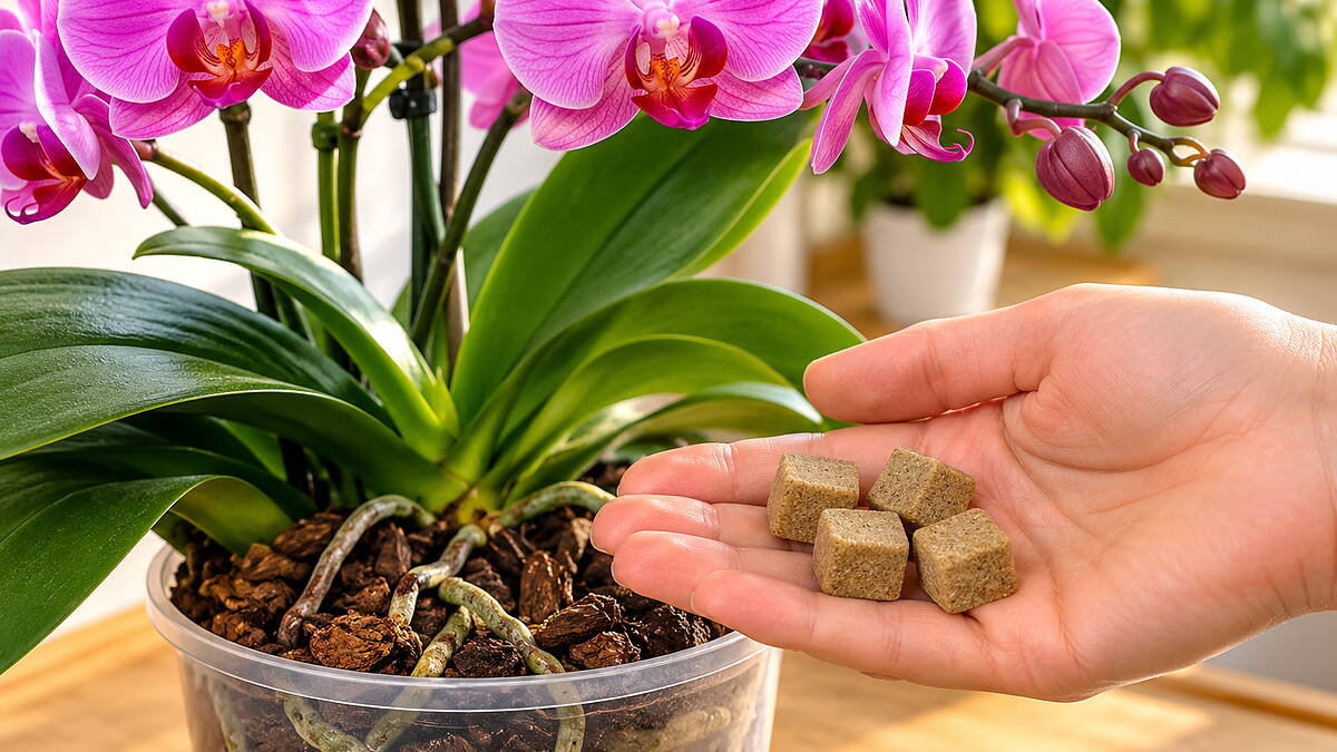 A virágboltos árulta el: Adj ebből 4 kockát az orchideádnak, nem elég, hogy örömmel fogja fogadni, még fel is élénkül