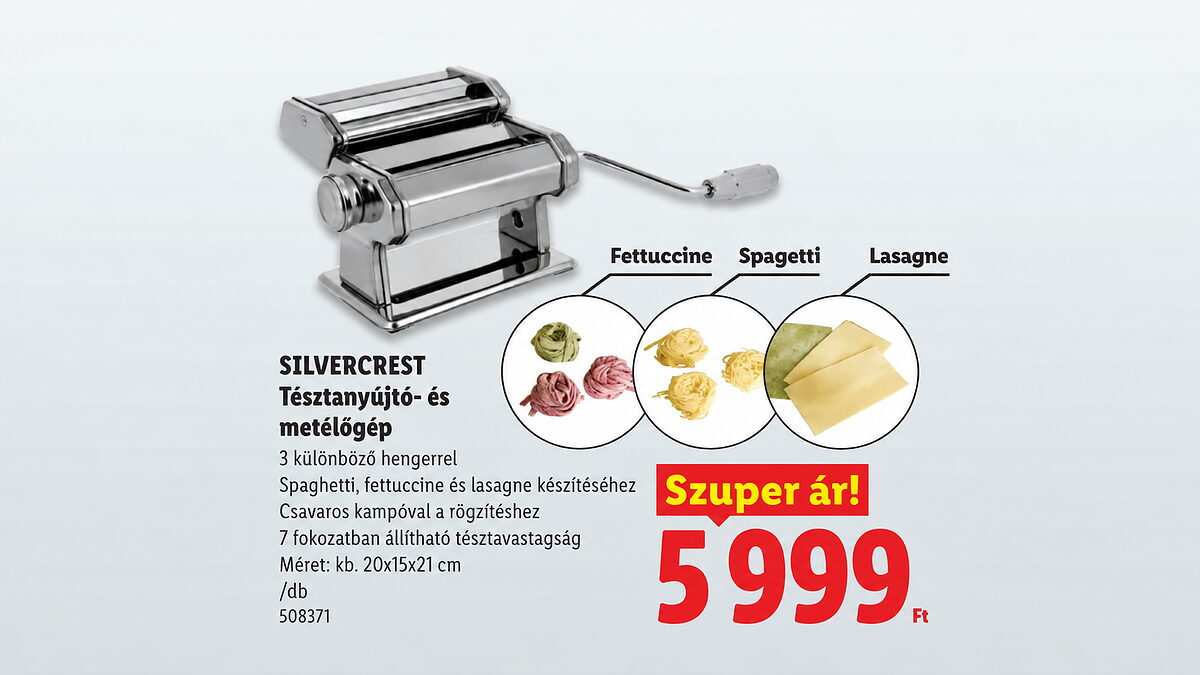 Ezust tesztagep szuper aron