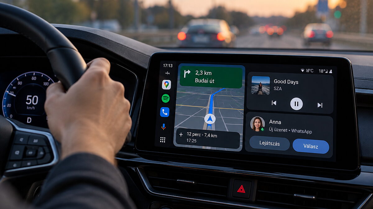 Google-alkalmazott erősítette meg: egyszerre 5 új funkciót kap az Android Auto