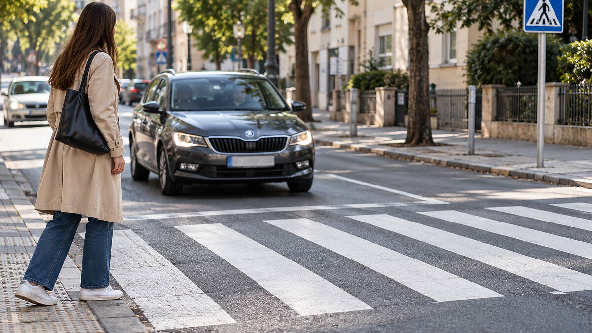 Gyalogos a zebra előtt: mikor kell valóban megállni? Ezen sokan elbuknak