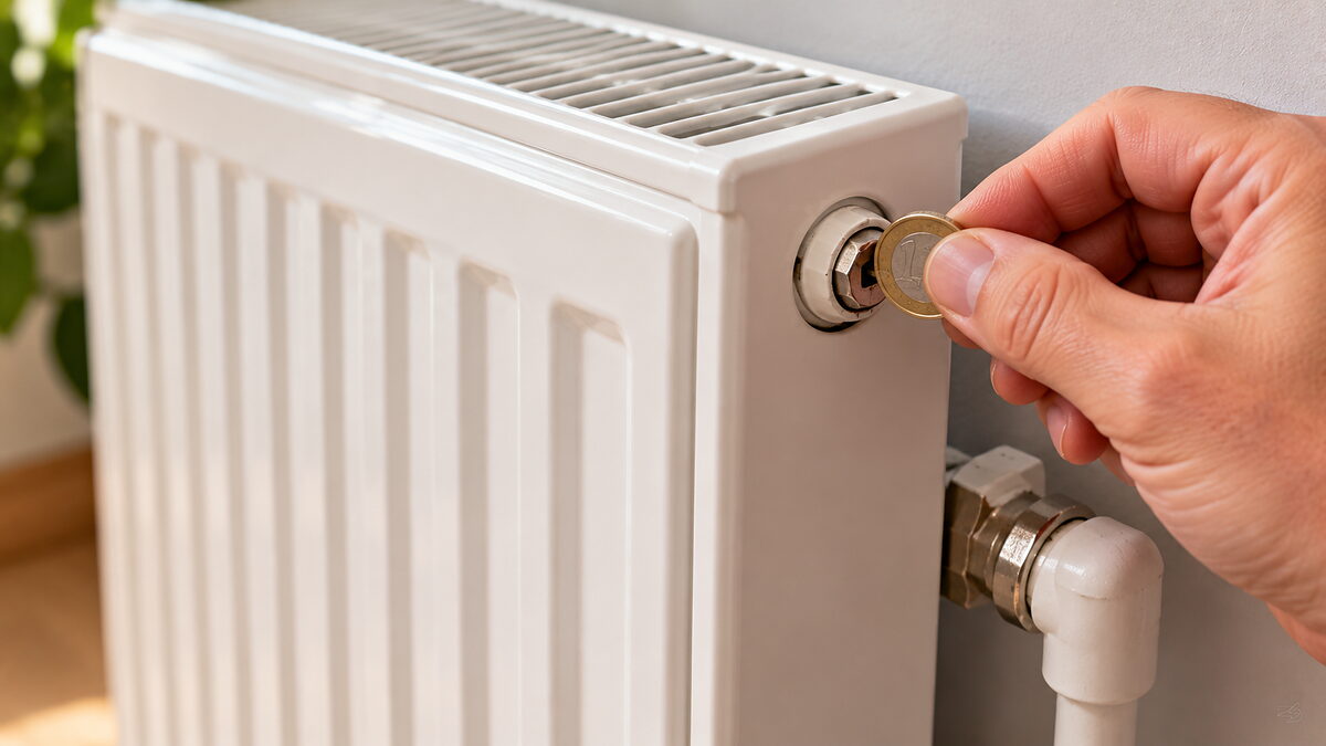 Ha a radiátorod fent nem melegszik, egy pénzérmével megjavíthatod, mondja egy vízszerelő