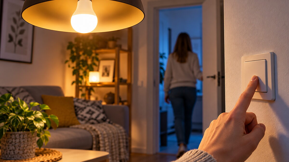 Lekapcsold vagy hagyd égve a LED-lámpát, ha csak pár percre mész ki a szobából?