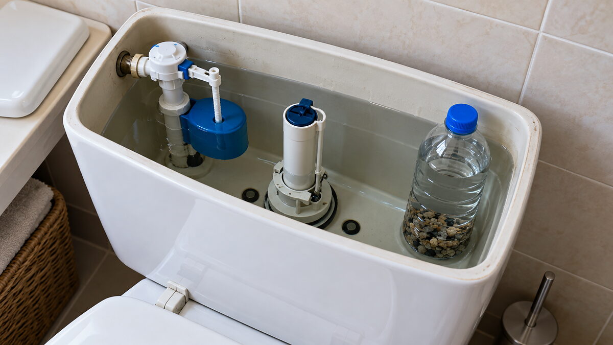 Palack a WC-tartályban, mennyit spórolsz vele valójában, és mikor árt többet, mint használ
