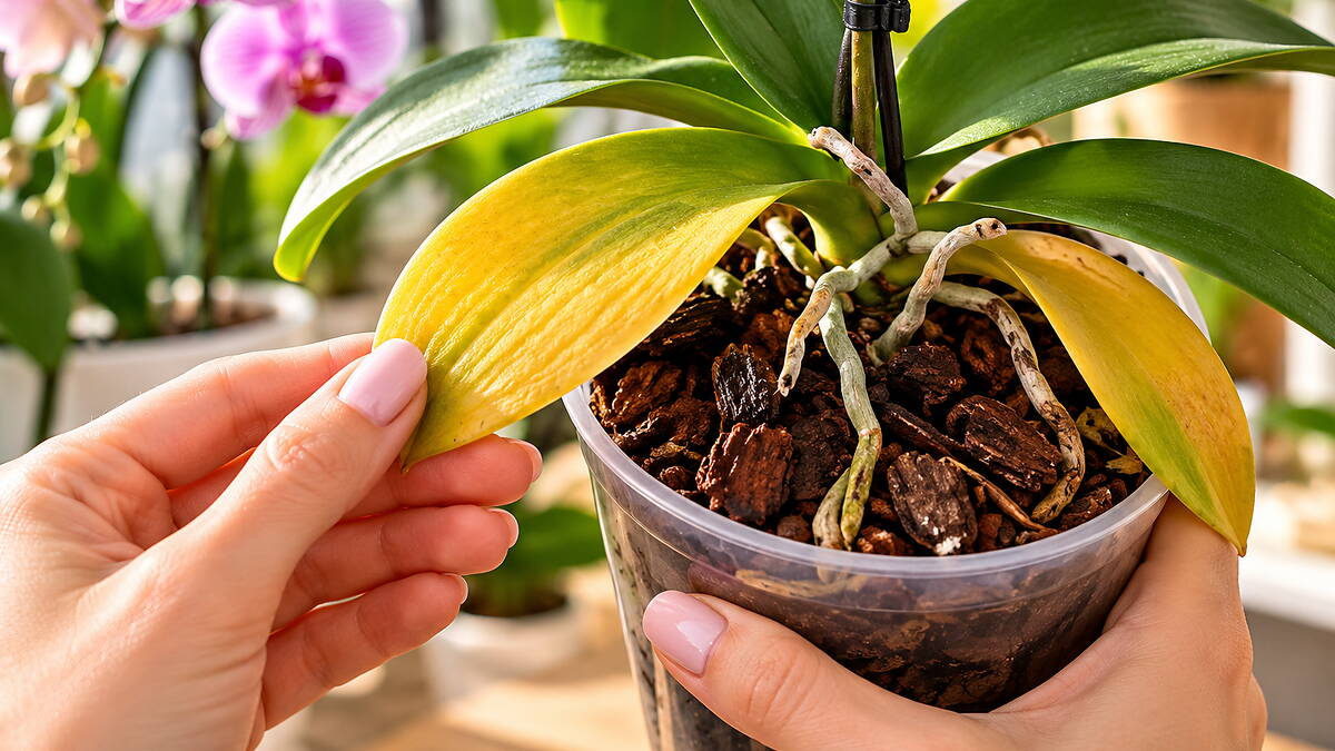 Sárgul az orchideád levele? Ez a 4 dolgot rontod el!